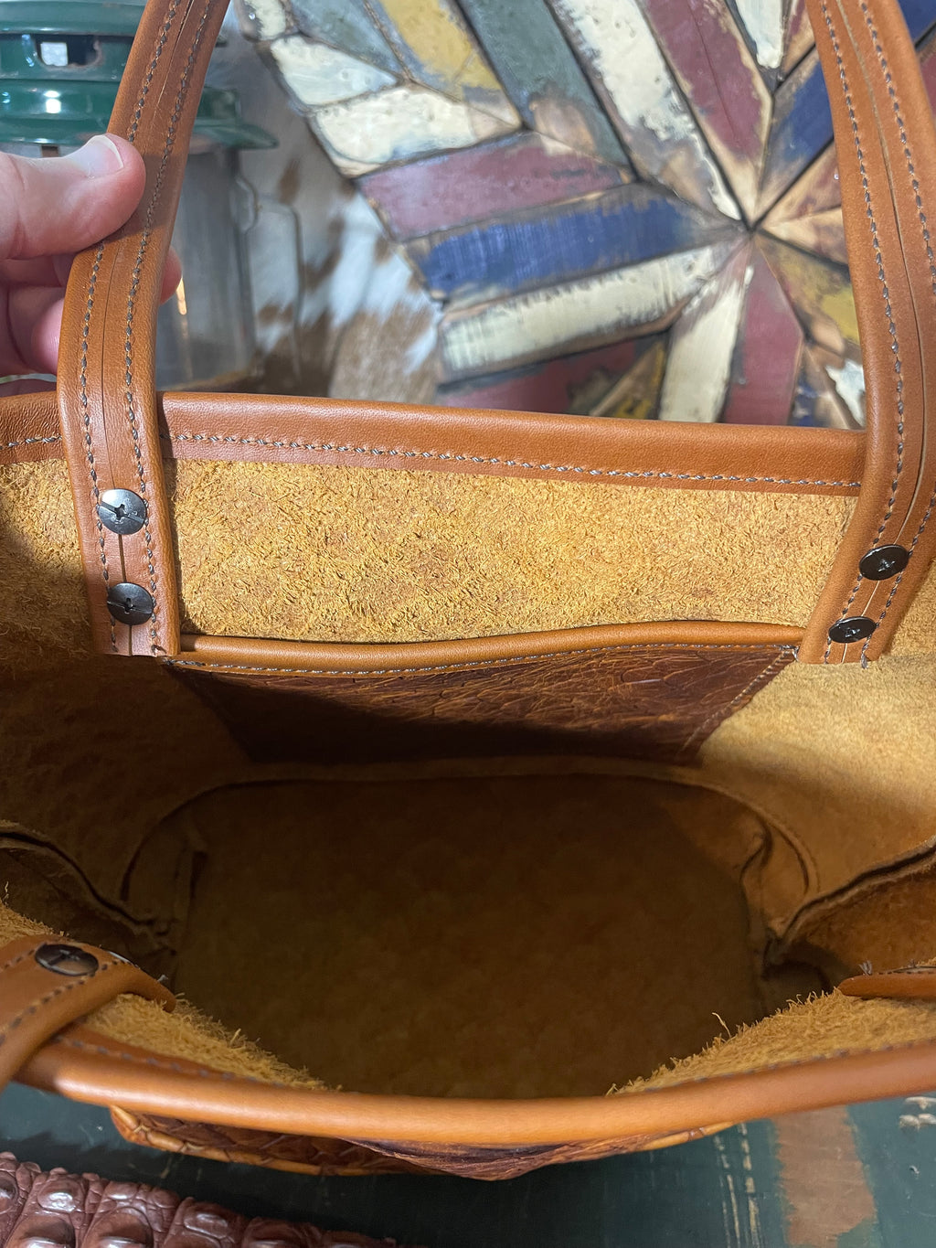 Embossed Snake Purse